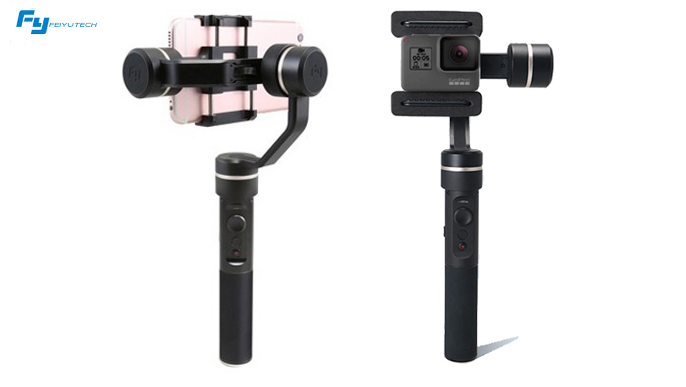 gimbal for smartphone and gopro