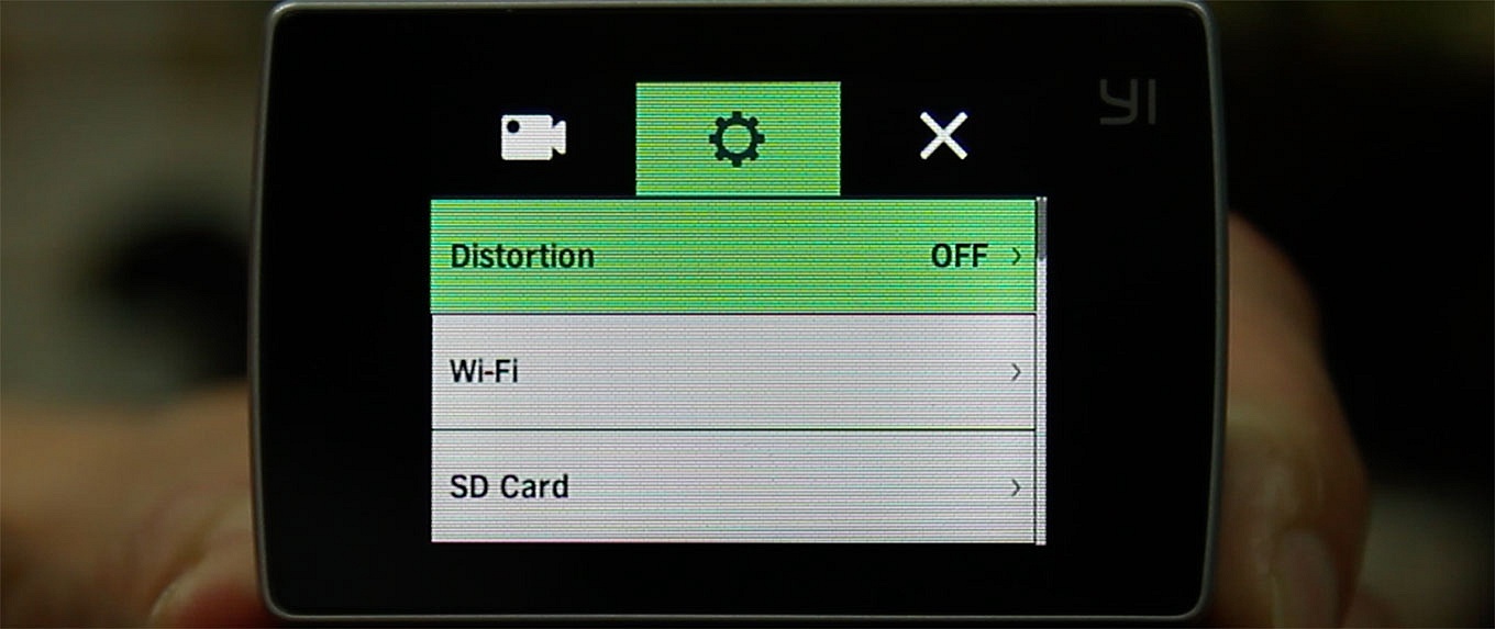 YI Lite Action Camera - Device Settings