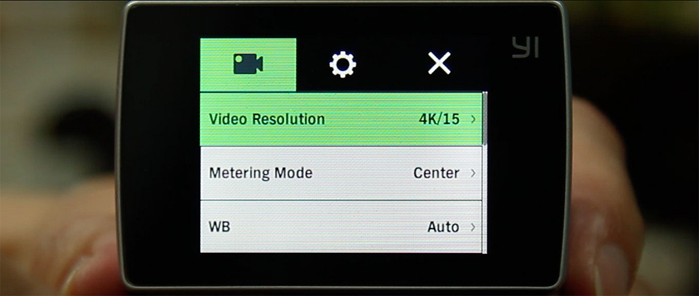 YI Lite Action Camera - Video Settings