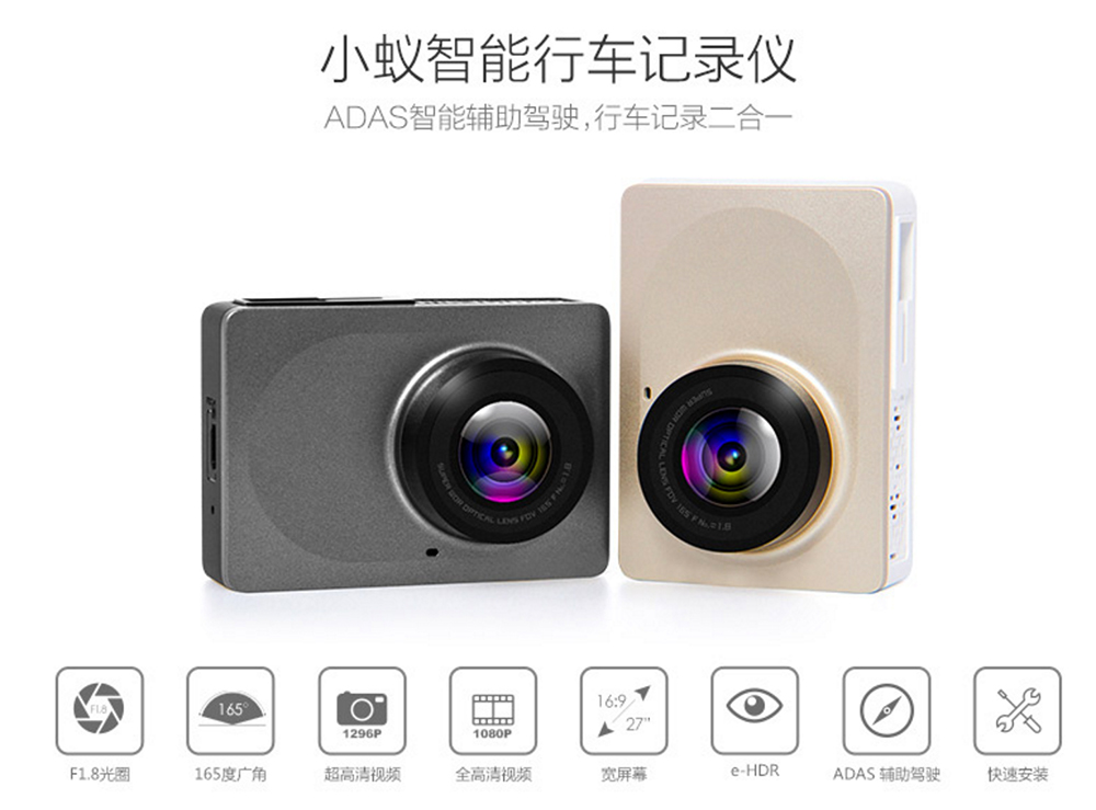 NEW Xiaomi Yi cameras