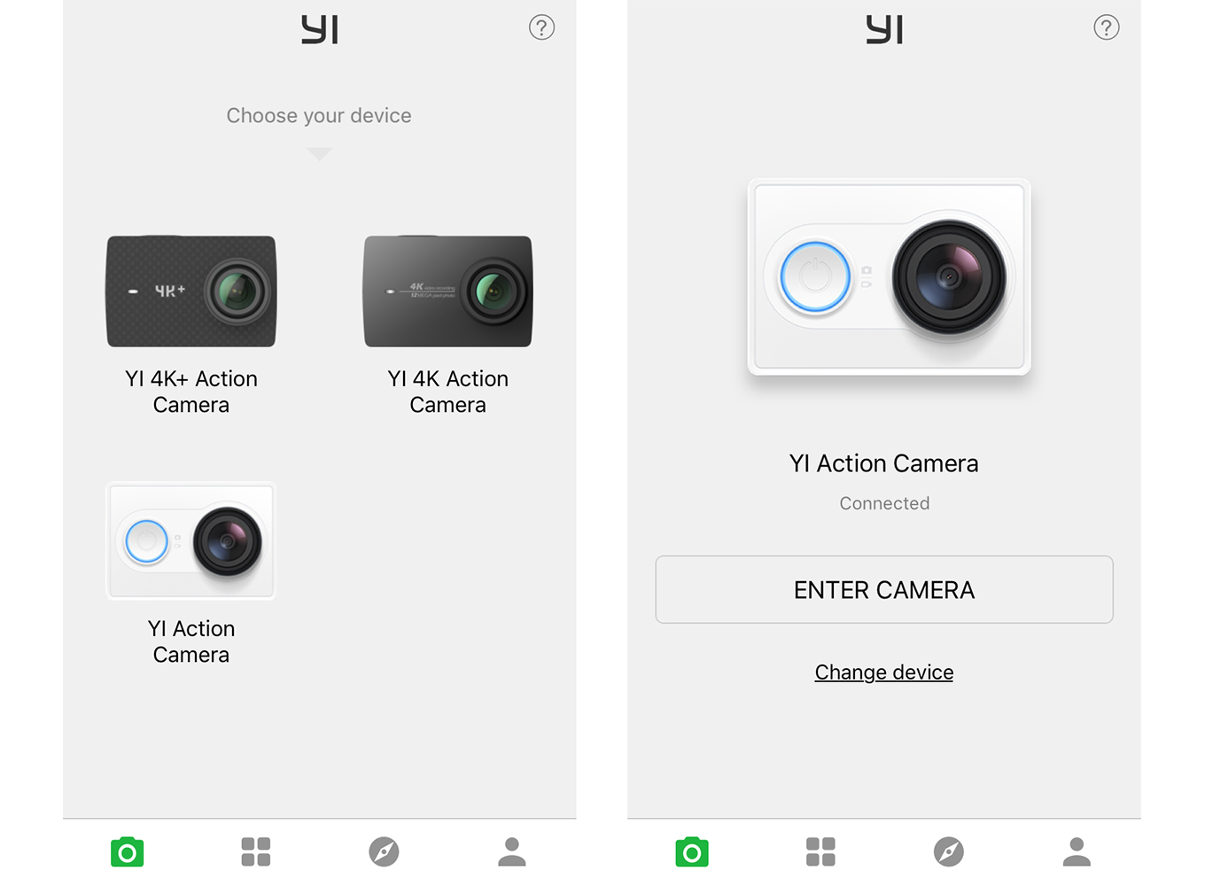 Приложение для просмотра камеры телефона. Xiaomi yi 2k. Экшен камера Xiaomi yi приложение. Приложение для экшн камеры Xiaomi yi.